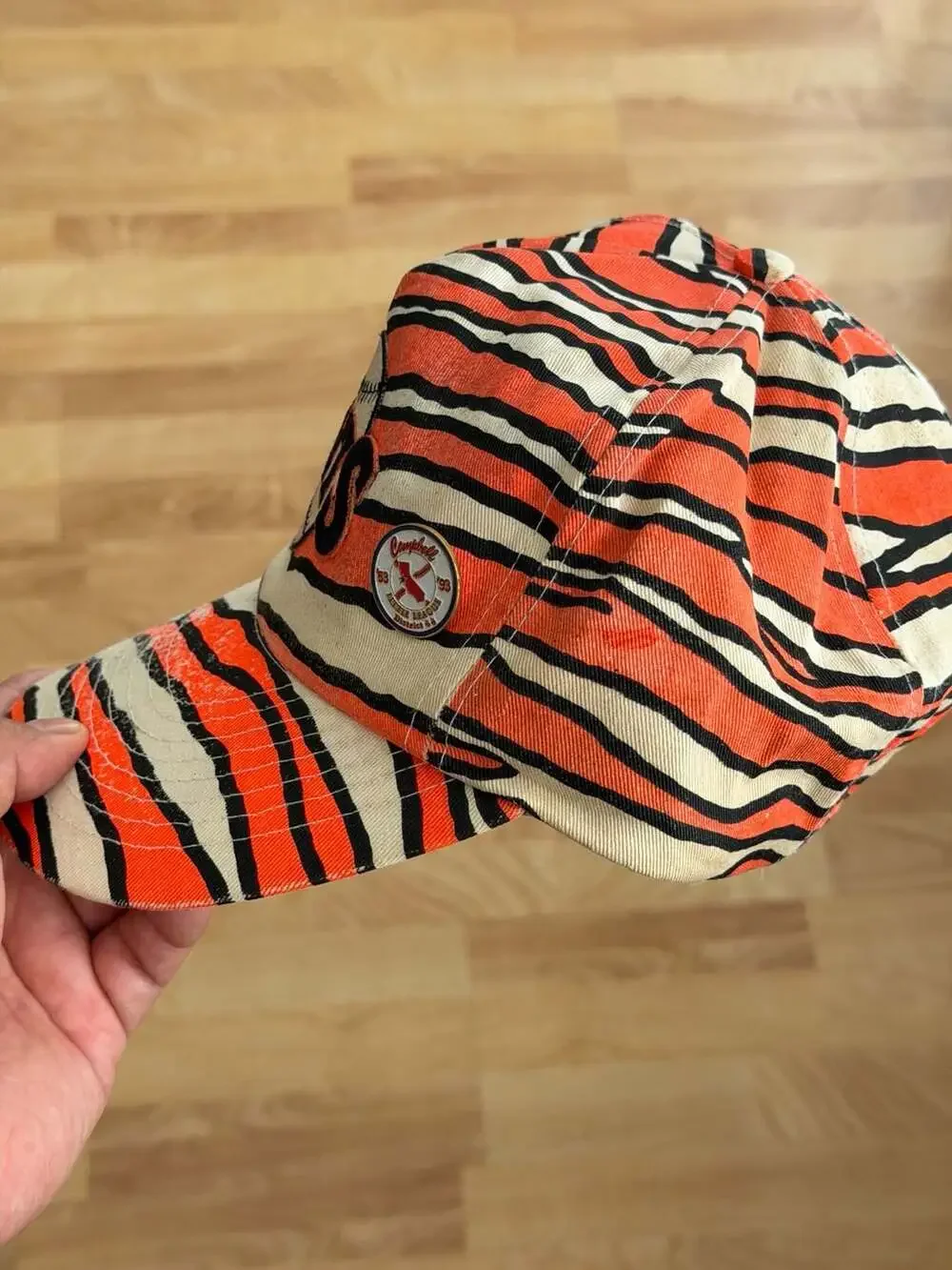 47 Brand San Francisco Giants Zubaz Zebra Print Adjustable Cap Hat